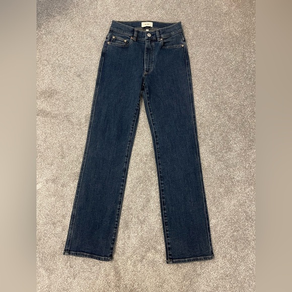 DL1961 Halle High-Rise Straight-Leg Jeans nwot classic staple capsule 26 - Picture 2 of 8